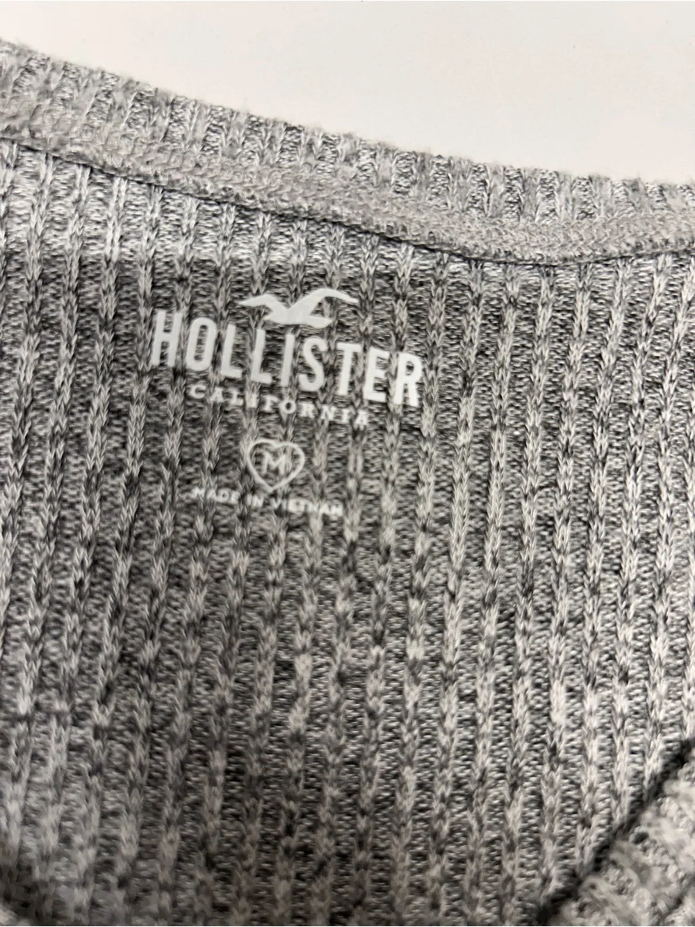 Hollister soft ribbed