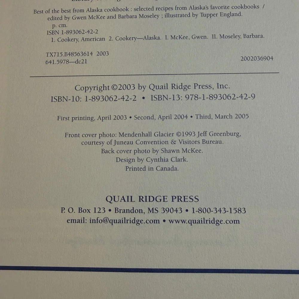 Quail Ridge Press best from